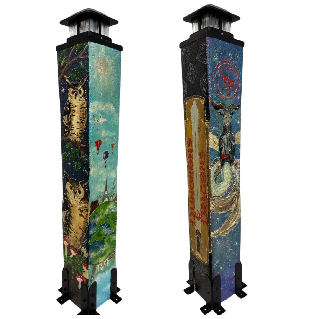 Pre-Designed Nerding Out 36" Post