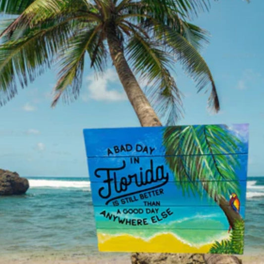 Outdoor Beach Sign