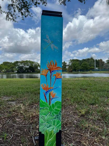 Custom Painted Post