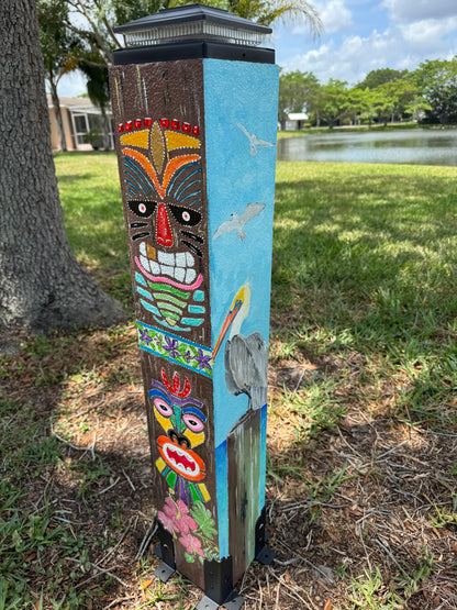 Custom Painted Post