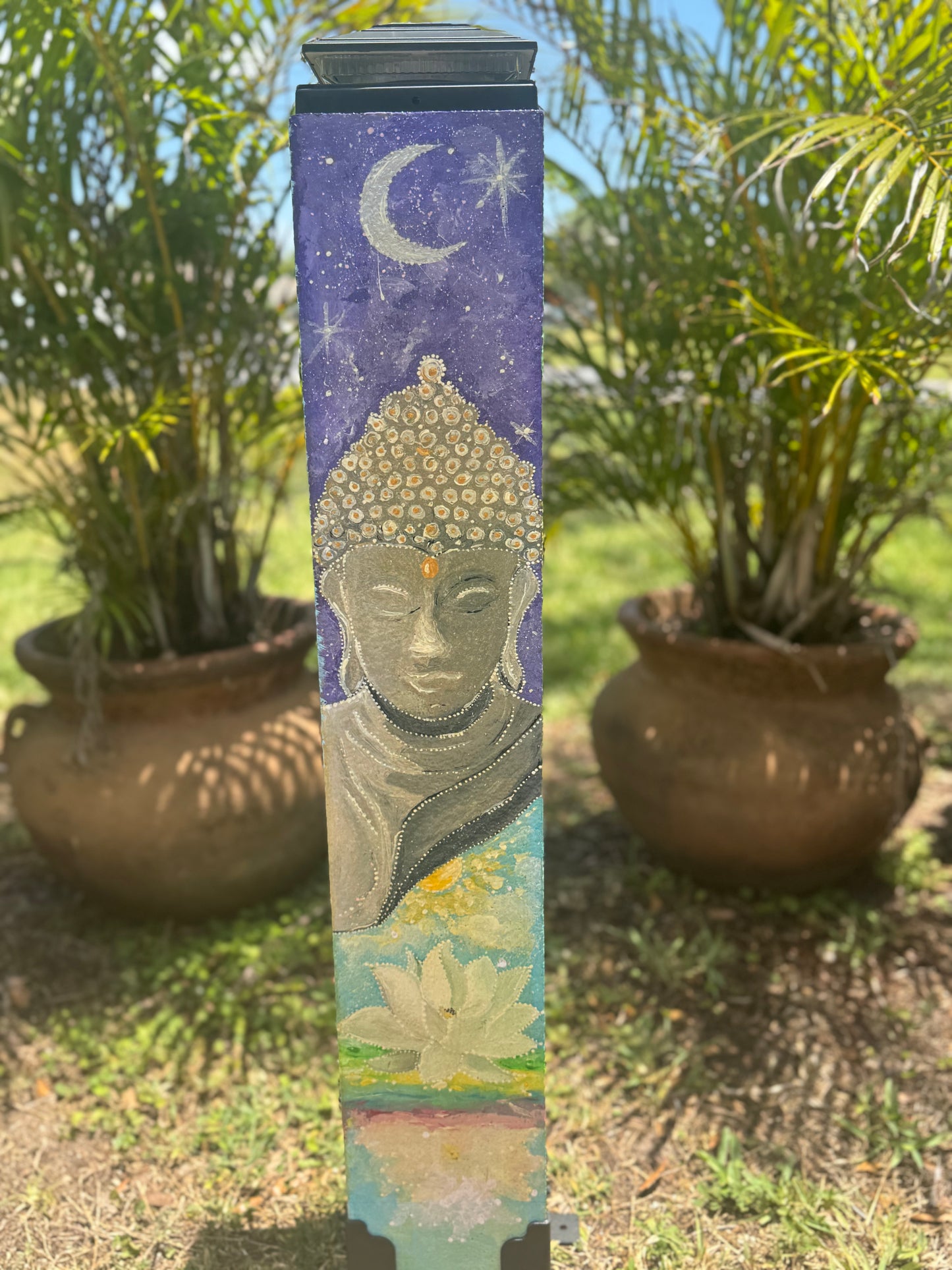 Custom Painted Post
