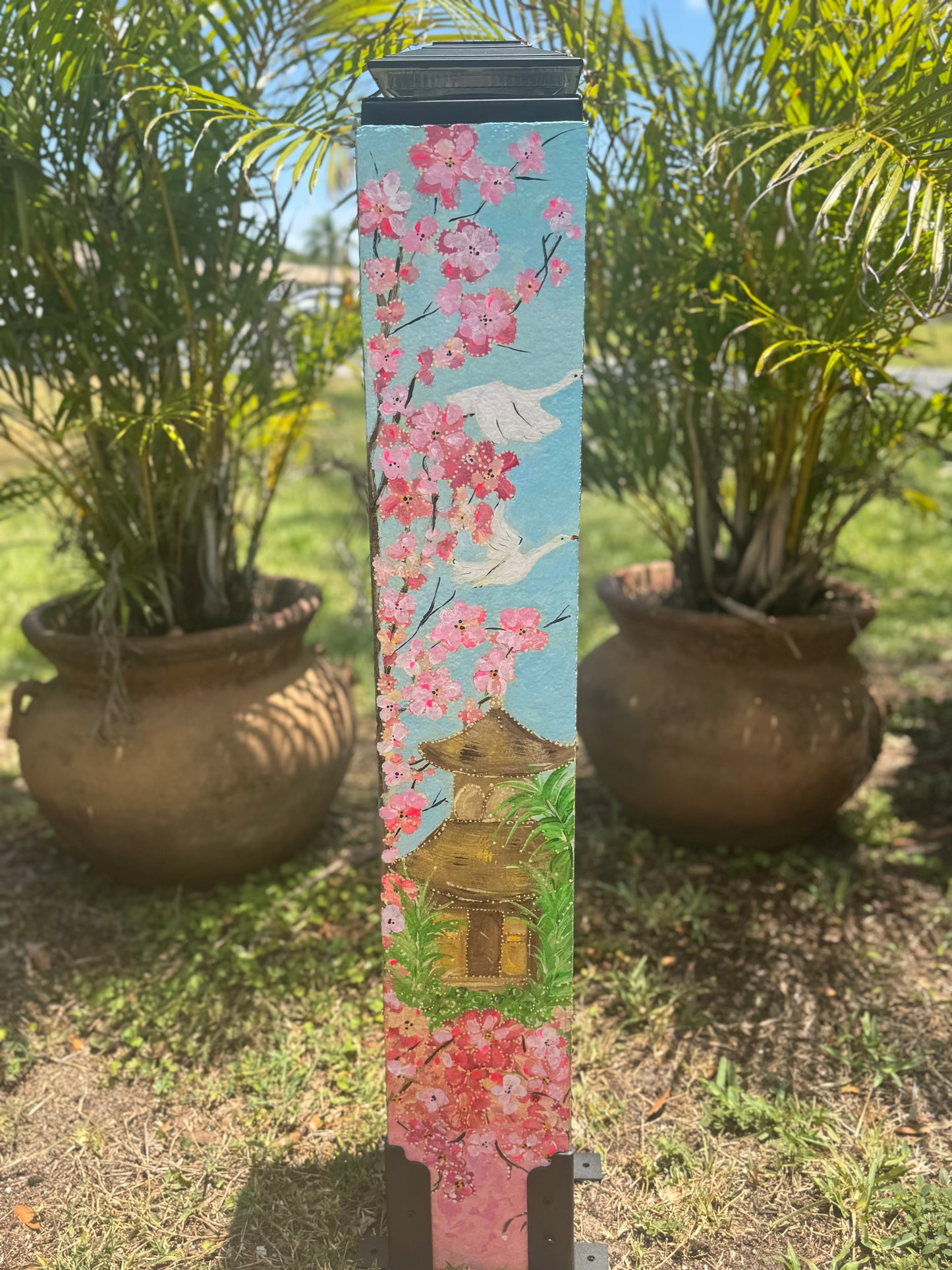 Custom Painted Post