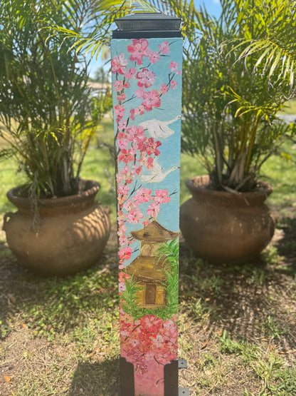 Custom Painted Post